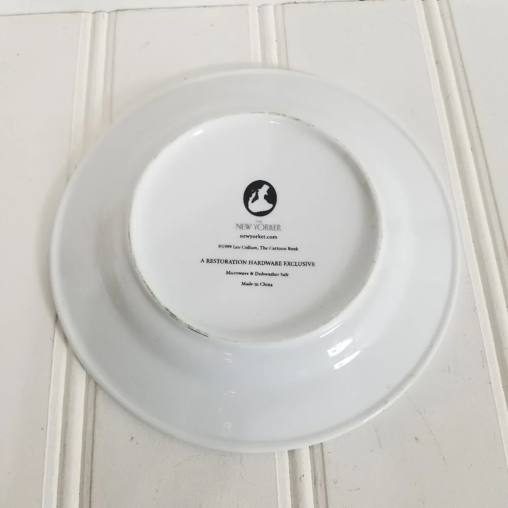 Restoration Hardware New Yorker Plate 8